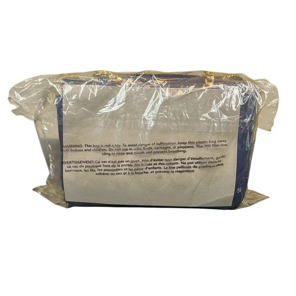 Badgley Mischka Blue Quilted Chain Shoulder Bag NWT Vegan Leather Shoulder Bags